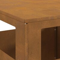 Vuurkorf Bruin 35 x 35 x 100 cm Cortenstaal 8