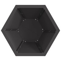 Vuurkorf Zwart 50 x 50 x 40 cm Koudgewalst staal 6