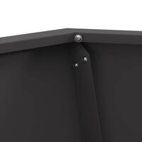 Vuurkorf Zwart 50 x 50 x 40 cm Koudgewalst staal 8