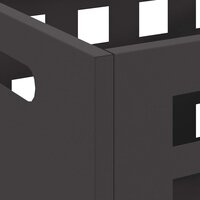 Vuurkorf Zwart 50 x 30 x 40 cm Koudgewalst staal 9