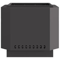 Vuurkorf Zwart 58 x 58 x 51 cm Koudgewalst staal 5