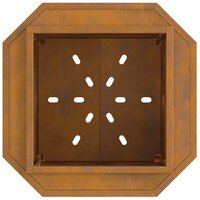 Vuurkorf Bruin 48 x 48 x 51 cm Cortenstaal 7