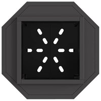 Vuurkorf Zwart 38 x 38 x 51 cm Koudgewalst staal 6