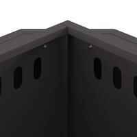 Vuurkorf Zwart 38 x 38 x 51 cm Koudgewalst staal 7