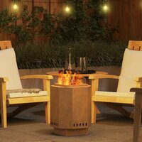 Vuurkorf Bruin 38 x 38 x 51 cm Cortenstaal 4