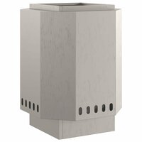 Vuurkorf Bruin 38 x 38 x 51 cm Cortenstaal 5