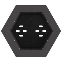 Vuurkorf Zwart 38 x 38 x 51 cm Koudgewalst staal 6