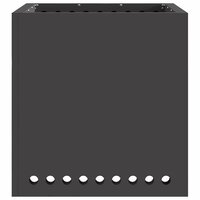 Vuurkorf Zwart 48 x 48 x 50 cm Koudgewalst staal 5