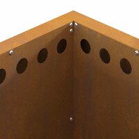 Vuurkorf Bruin 48 x 48 x 50 cm Cortenstaal 8