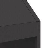 Vuurkorf Zwart 50 x 50 x 100 cm Koudgewalst staal 9