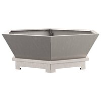 Vuurkorf Bruin 75 x 75 x 28 cm Cortenstaal 5