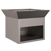 Vuurkorf Roestig 50 x 50 x 40 cm Cortenstaal 5