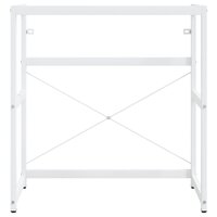 Wastafelframe met inbouwwastafel ijzer wit 4