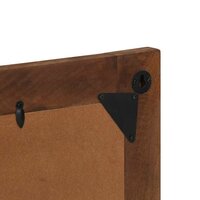 Badkamer Spiegel met spiegel Grijs en Zilver 50 x 70 x 3 cm 7