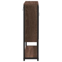 Badkamerspiegelkast 60x16x60 cm bewerkt hout bruin eikenkleurig 7