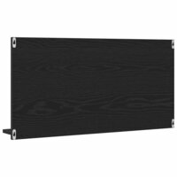 Badkamerspiegelkast 90x11x45 cm bewerkt hout zwart eikenkleurig 7