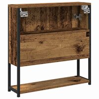 Badkamerspiegelkast Oud hout 60 x 16 x 60 cm Bewerkt hout 8