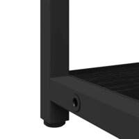 Badkamerspiegelkast Zwart eiken 60 x 16 x 60 cm Bewerkt hout 9