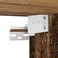 Badkamerspiegelkast 42x12x60 cm bewerkt hout oud hout 9