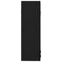 Badkamer spiegelkast met plank Zwart eiken 62,5 x 20,5 x 64 cm 8