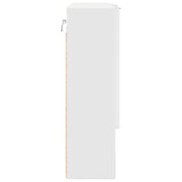 Spiegelkast met plank Wit 59 x 17 x 55 cm Bewerkt hout 7