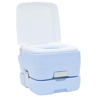 Camping Toilet 2 pcs Blauw en Wit 50.5 x 33 x 103 cm 7