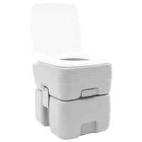 Camping Toilet Grijs 41.5 x 36.5 x 42 cm 2