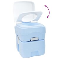 Camping Toilet Blauw 41.5 x 36.5 x 42 cm 8