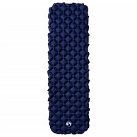 Kampeermatras opblaasbaar 190x58x6 cm 1-persoons marineblauw 2