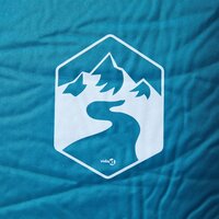 Kampeermatras met kussen zelfopblazend 1-persoons turquoise 3