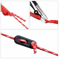 Vistent met dak Bruin 514 x 465 x 187 cm Polyester 9