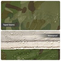 Vistent met dak Camouflage 514 x 465 x 187 cm Polyester 7