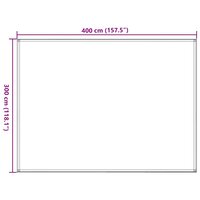 Tenttapijt 300x400 cm beige 7