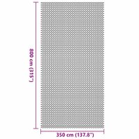 Tenttapijt Groen 800 x 350 cm Polyester 7