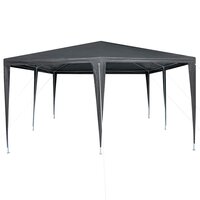 Partytent Antraciet en Wit 400 x 400 x 266 cm 5