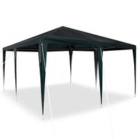 Partytent Groen en Wit 400 x 400 x 266 cm Polyester en staal 3