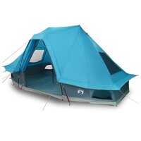 Familie Tipi Tent met dak Blauw 466 x 310 x 240 cm 3