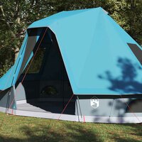 Familie Tipi Tent met dak Blauw 466 x 310 x 240 cm 4