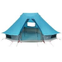Familie Tipi Tent met dak Blauw 466 x 310 x 240 cm 5