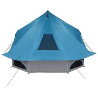 Familie Tipi Tent met dak Blauw 680 x 430 x 270 cm 6