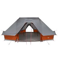 Familie Tipi Tent met dak Grijs en Oranje 680 x 430 x 270 cm 5