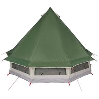 Familie Tipi Tent met dak Groen 404 x 370 x 270 cm 7