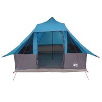 Familie Tipi Tent met dak Blauw en Grijs 358 x 296 x 258 cm 5