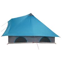 Familie Tipi Tent met dak Blauw en Grijs 358 x 296 x 258 cm 6