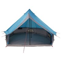 Familie Tipi Tent met dak Blauw en Grijs 400 x 346 x 250 cm 5