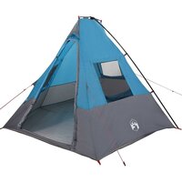 Tent met dak Anders Blauw en Zwart 383 x 338 x 217 cm Polyester 2