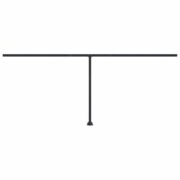 Luifelpaalset 600x245 cm ijzer antracietkleurig  3