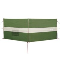 Windscherm camping waterdicht 344x120 cm groen 2