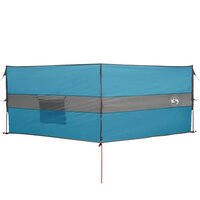 Windscherm camping waterdicht 344x120 cm blauw 2