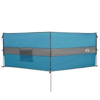 Windscherm camping waterdicht 344x120 cm blauw 4